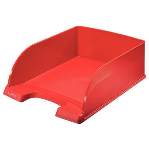 Vaschetta portacorrispondenza impilabile Leitz PLUS JUMBO in polistirolo A4 rosso 52330025